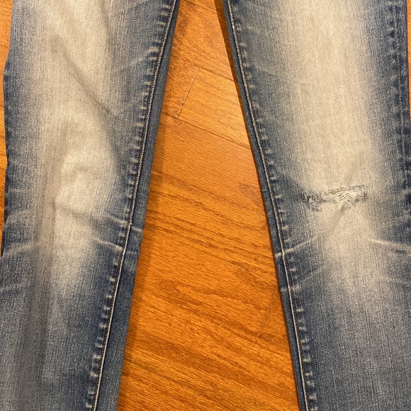 MADEWELL Skinny Skinny Ripped Jeans in Edmonton Wash - Picture 3 of 9